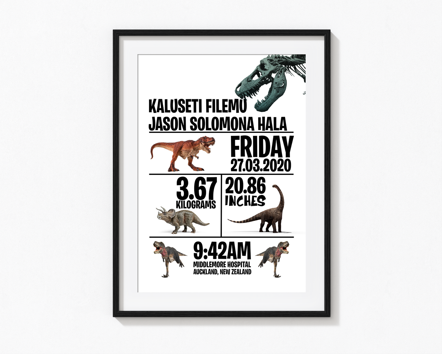 Birth Poster